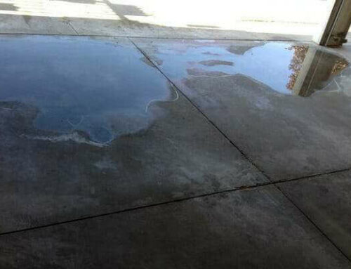 ARE PUDDLES ON MY NEW CONCRETE NORMAL?