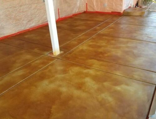 Does BST Acid Stain concrete?